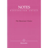 Notes - Notisbok med Notelinjer og Blanke sider. The Musicians Choice. Chopin Pink