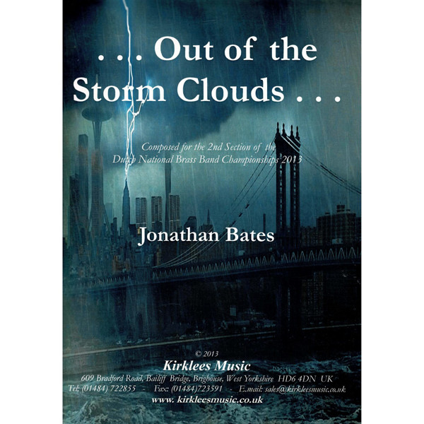Out of The Storm Clouds - Jonathan Bates. Brass Band