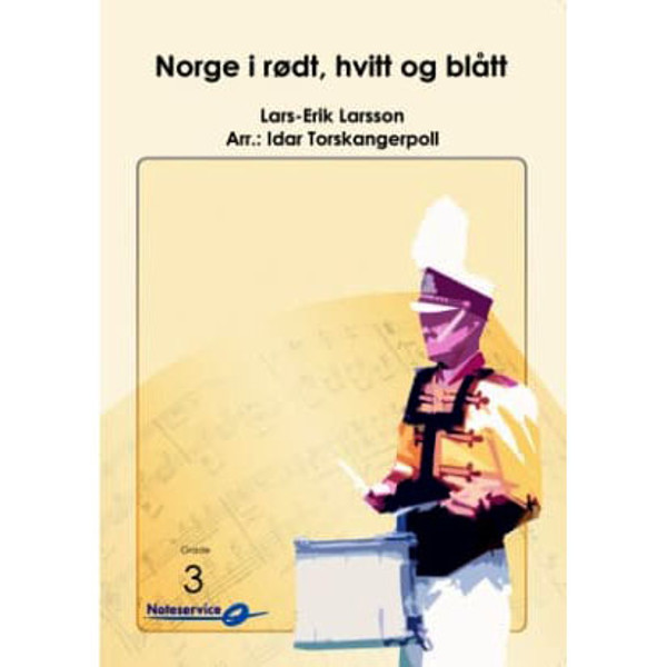 Norge i Rødt, Hvitt og Blått - Lars-Erik Larsson. BB3 arr Torskangerpoll