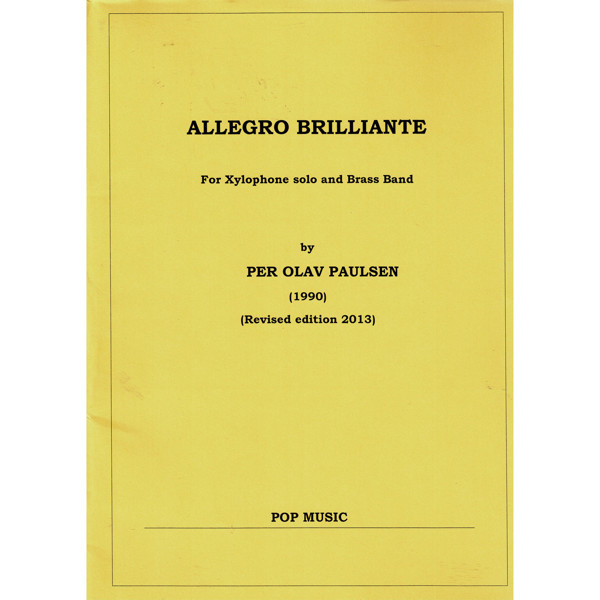 Allegro Brilliante, Per Olav Paulsen - Xylophone solo and Brass band