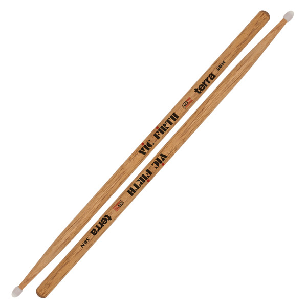 Trommestikker Vic Firth American Classic Terra 5BTN Hickory, Nylon Tip