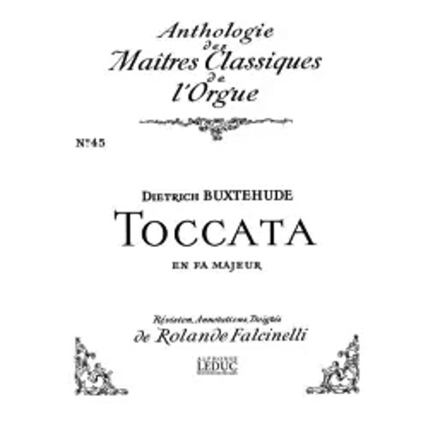 Toccata en Fa Majeur No. 45 - Organ - Buxtehude