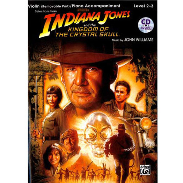 Indiana Jones/Crystal Skull (violin/CD) (Instrumental Solo)