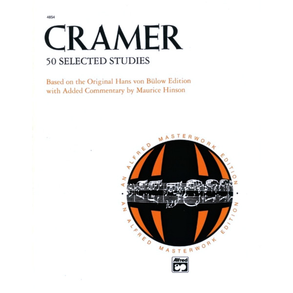 50 Selected Studies, Johann Baptist Cramer / Maurice Hinson - Piano