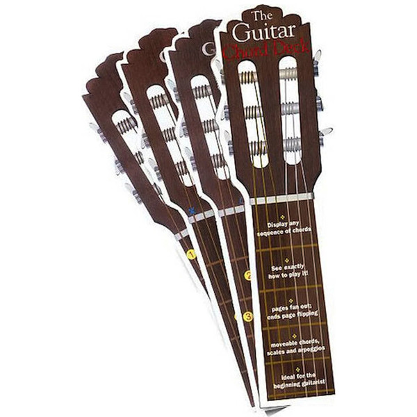 Guitar chord deck