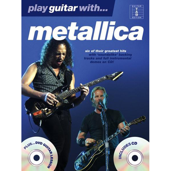 Play Guitar With Metallica - Guitar TAB. CD/DVD