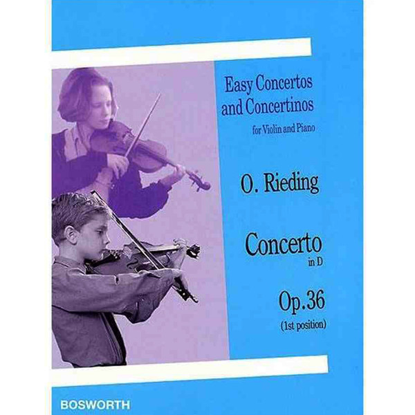 Concerto in D, Op. 36, for Violin and Piano, O. Rieding