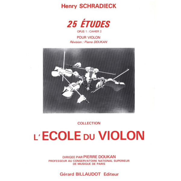 25 etudes for Violin Op. 1 part 2- Henry Schradieck
