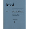 Sonate C-dur op. 40 Nr. 1 Violoncello and Bass (Klavier), Jean Baptiste Breval