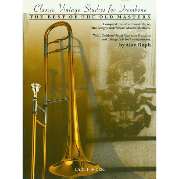 Classic Vintage Studies for Trombone by Alan Raph