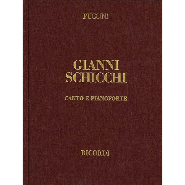 Gianni Schicchi, Puccini, Vocal and Piano Reduction (Italiano-Inglese)