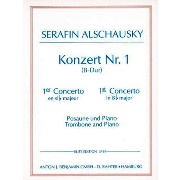 Konzert Nr. 1 (B-Dur) for Trombone and Piano, Alschausky
