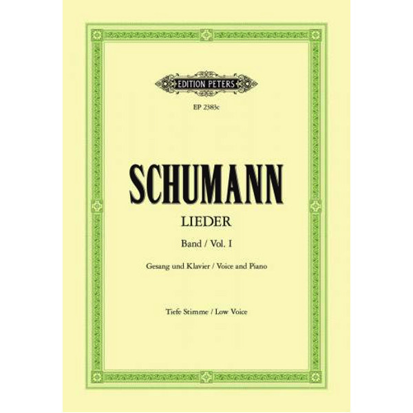 Schumann - Lieder 1 - Low Voice