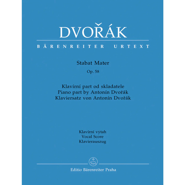 Dvorak - Stabat Mater op. 58, Vocal Score