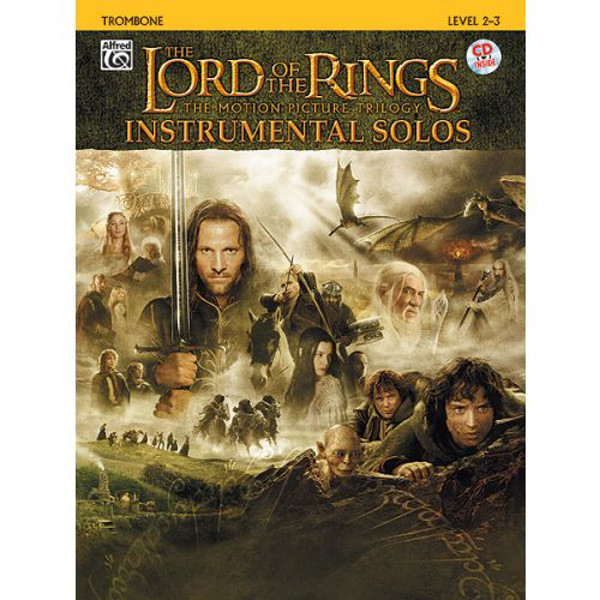 Lord of the Rings - Instrumental Solos Trombone. Book and CD