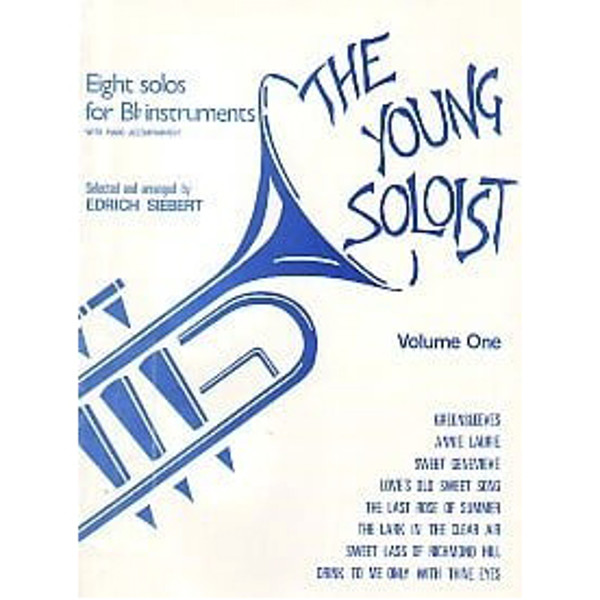 Young Soloist Volum 1 Bb Euphonium TC and Piano, Edrich Siebert