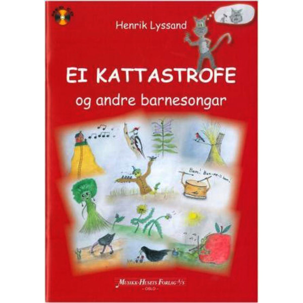 Ei Kattastrofe, Bok/CD, Henrik Lyssand - Sangbok