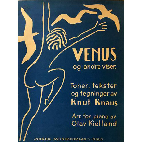 Venus Og Andre Viser, Olav Kielland. - Piano m/tekst
