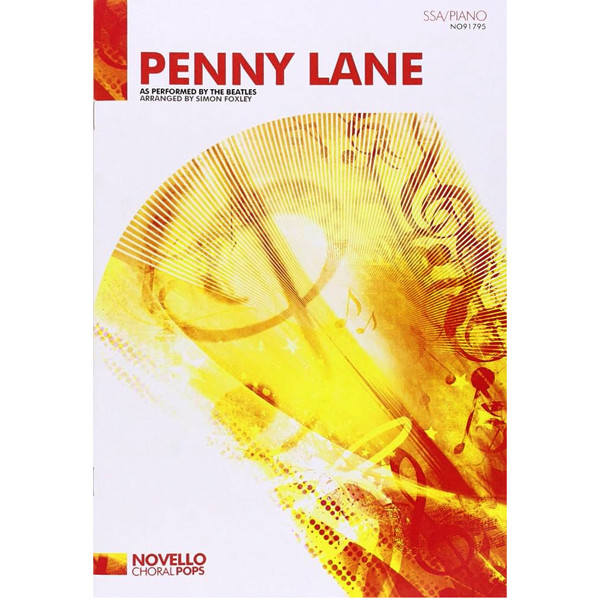 The Beatles: Penny Lane (SSA/Piano)