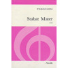 Pergolesi - Stabat mater for Soprano, Alto, Strings and Basso continuo, Vocal Score