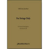 For Strings Only, Odd-Arne Jacobsen - Gitar og Str.Kvint.
