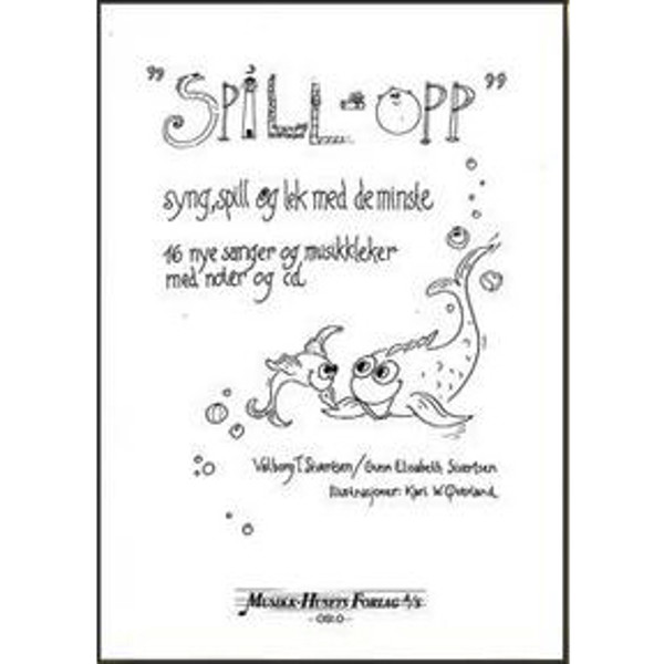 Spill-Opp, Sivertsen - Sang og Musikkleker CD/Bok