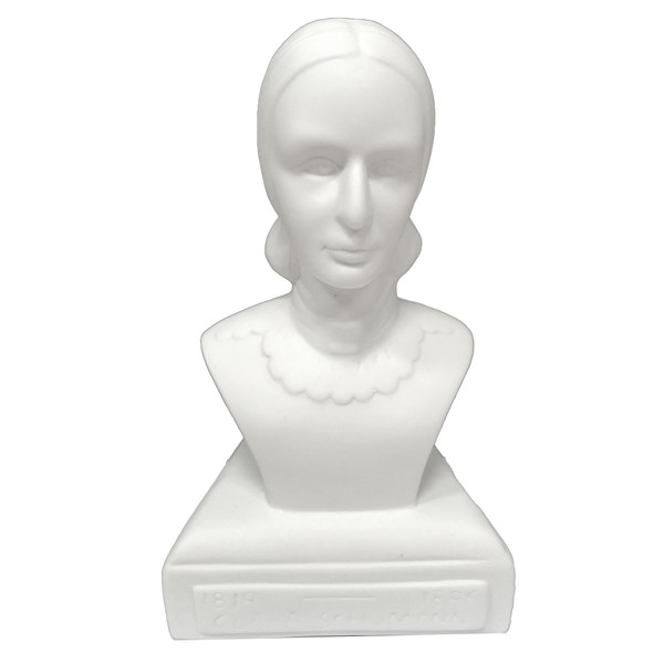 Statuette Composer Clara Schumann Porselen