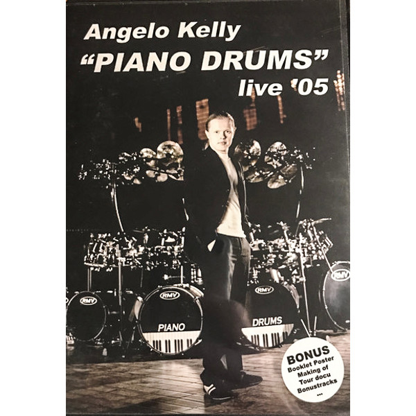 DVD Angelo Kelly, Piano Drums Live 2005