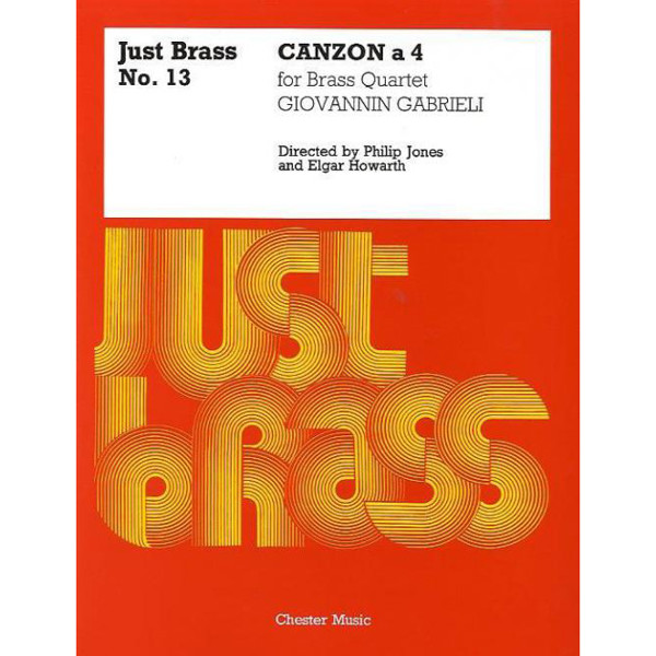 Giovanni Gabrieli: Canzon - Brass Quartet Just Brass No.13