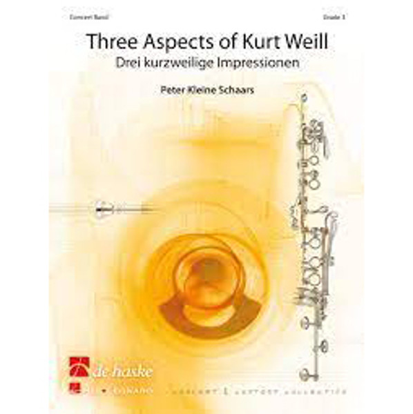 Three Aspects of Kurt Weill - Drei kurzweilige Impressionen, Schaars - Concert Band