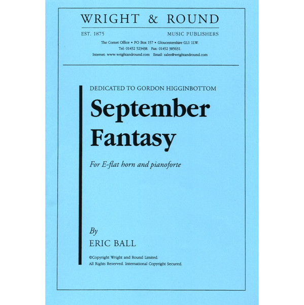 September Fantasy, Eric Ball. Eb Horn Solo + Piano