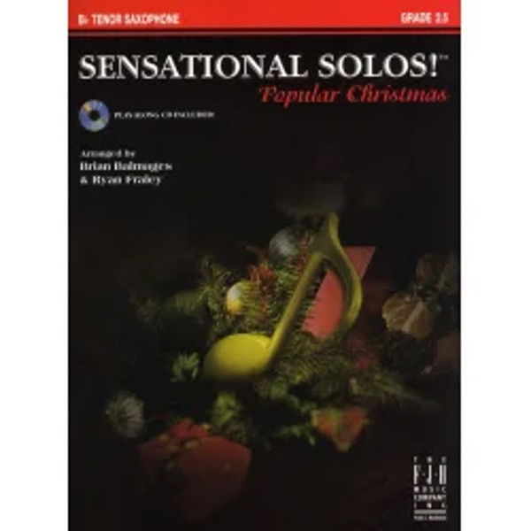 Sensational Solos Popular Christmas Tenor Saxophone and CD-Play-Along