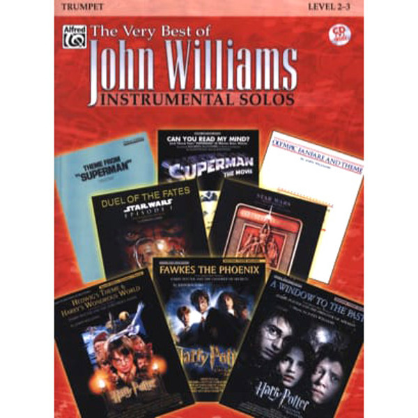 Very best of John Williams - Trumpet Instrumental Solo Play-Along. Book and CD