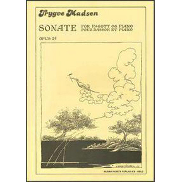 Sonate Op. 25, Trygve Madsen - Fagott og Piano