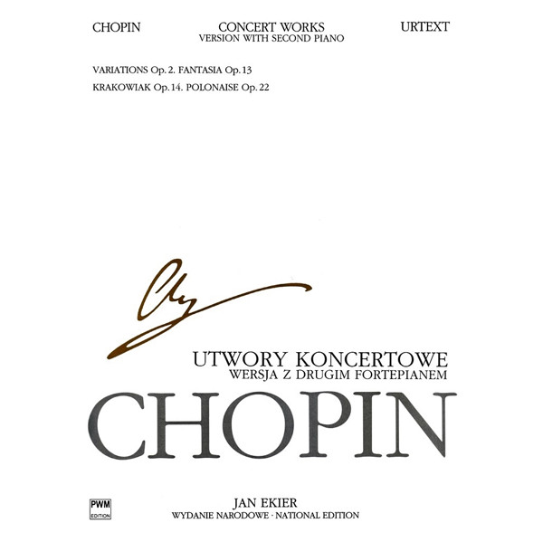 Concert Works for Piano and Orchestra,  Frederic Chopin. 2 Pianos