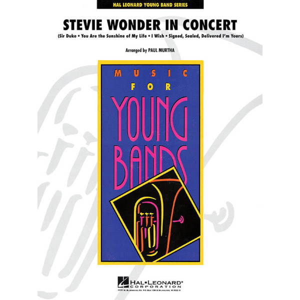 Stevie Wonder in Concert arr. Paul Murtha. Concert Band