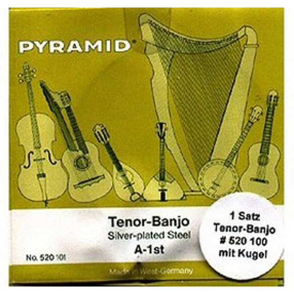 Banjostrenger Pyramid Tenorbanjo sett (4 strenger)