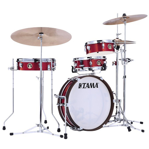 Slagverk Tama Club-JAM Pancake Kit LJK48P-BRM, 18, Burnt Red Mist