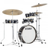 Slagverk Tama Club-JAM Pancake Kit LJK48P-HBK, 18, Hairline Black Wrap