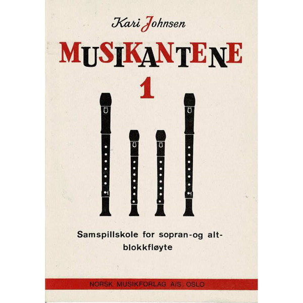 Musikantene 1, Samspillskole For Blokkfløyte. Kari Johnsen