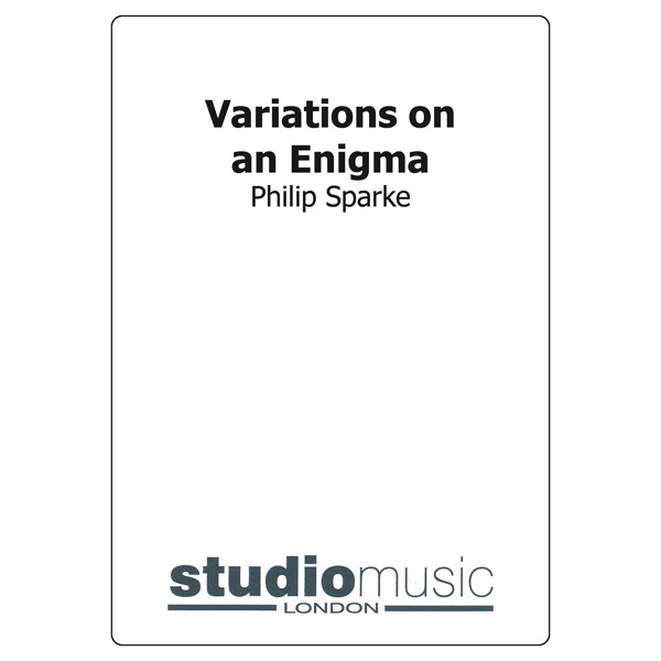 Variations On An Enigma (Philip Sparke), Brass Band Score - Brass Band Partitur