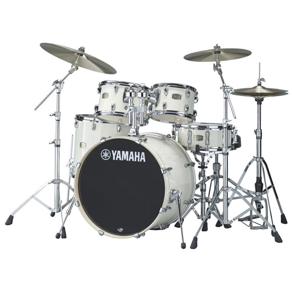 Slagverk Yamaha Stage Custom Birch SBP2F5CLW7, 22, m/Stativer, HW780, Classic White