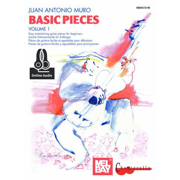 Basic pieces vol 1 Guitar, Juan Antonio Muro. Book with Online Material