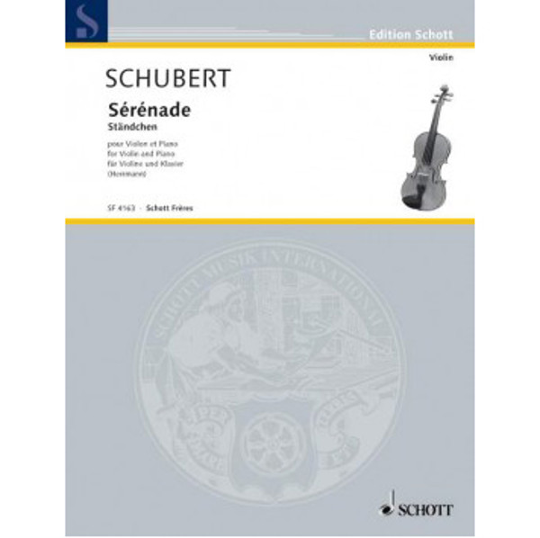 Serenade - Ständchen, Franz Schubert. Violin and Piano