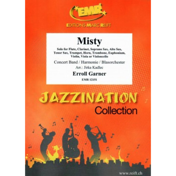 Misty, Erroll Garner arr. Jirka Kadlec/Bertrand Moren. Trumpet and Concert Band