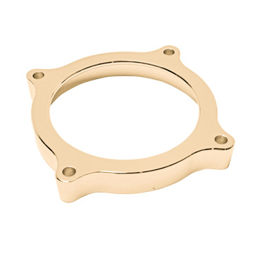 Bongorim LP, LP339C-1-G, 7 Cuban Bongo Bottom Rim, 4-Holes, Gold
