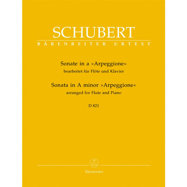Sonate A Arpeggione, Franz Schubert. Flute and Piano