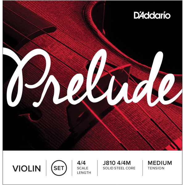 Fiolinstrenger D'Addario Prelude 4/4 Medium tension