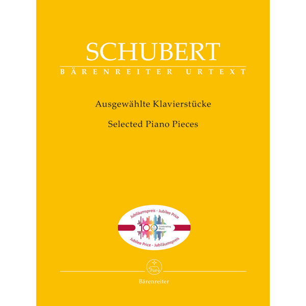 Selected Piano Pieces, Franz Schubert *Kampanje Jubileumspris