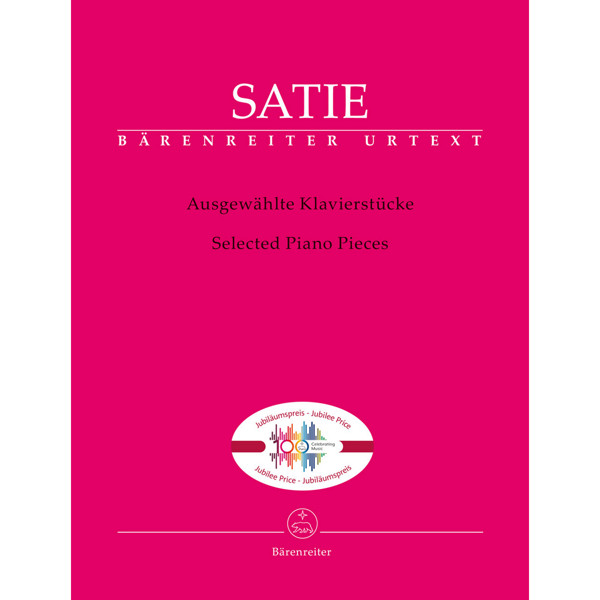 Selected Piano Pieces, Eric Satie *Kampanje Jubileumspris